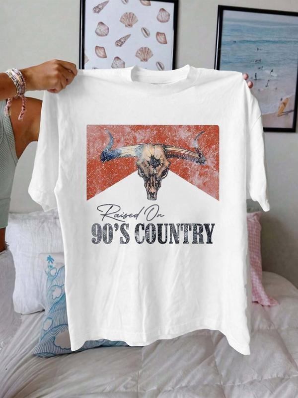 Women'WB shield Vintage Round Neck Graphic Tee, Casual Short Sleeve Crew Neck T-Shirt for Daily Wear, Ladies Summer...