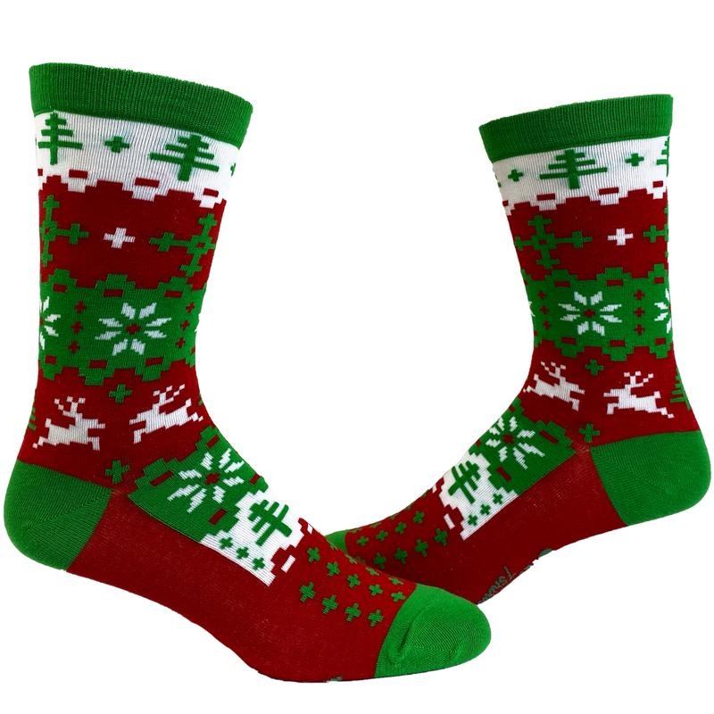 Women's Ugly Christmas Sweater Socks Funny Festive Holiday Xmas Party Novelty Footwear Funny Socks T-Shirts, Hoodie,...