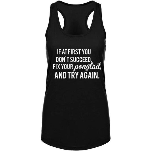 Workout Tank Tops for Women-Womens Motivational Saying Fitness Gym Racerback Sleeveless Shirts Made in USA
