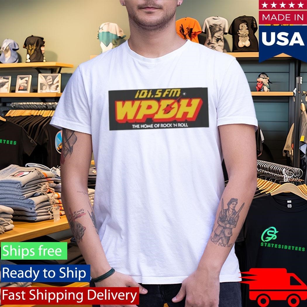 Wpdh Retro ’80S Logo The Home Of Rock N Roll Shirt