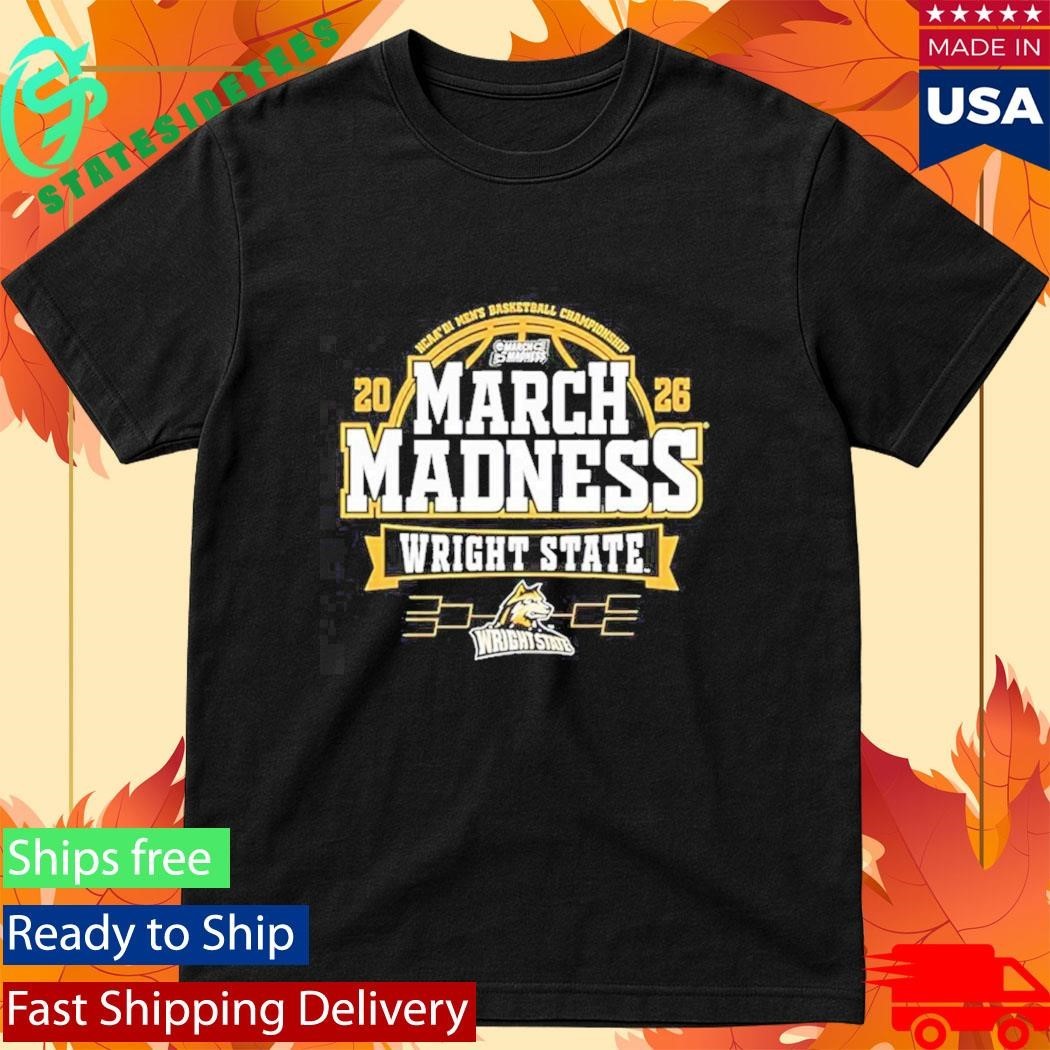 Wright State Raiders 2026 Men’s Basketball March Madness Bound Shirt