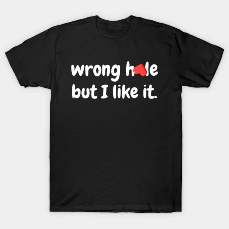 Wrong Hole but Swoosh Like Mouthless cat Tshirt, Funny Quotes Shirt, Vintage Graphic Tees, Business Casual Outfits...