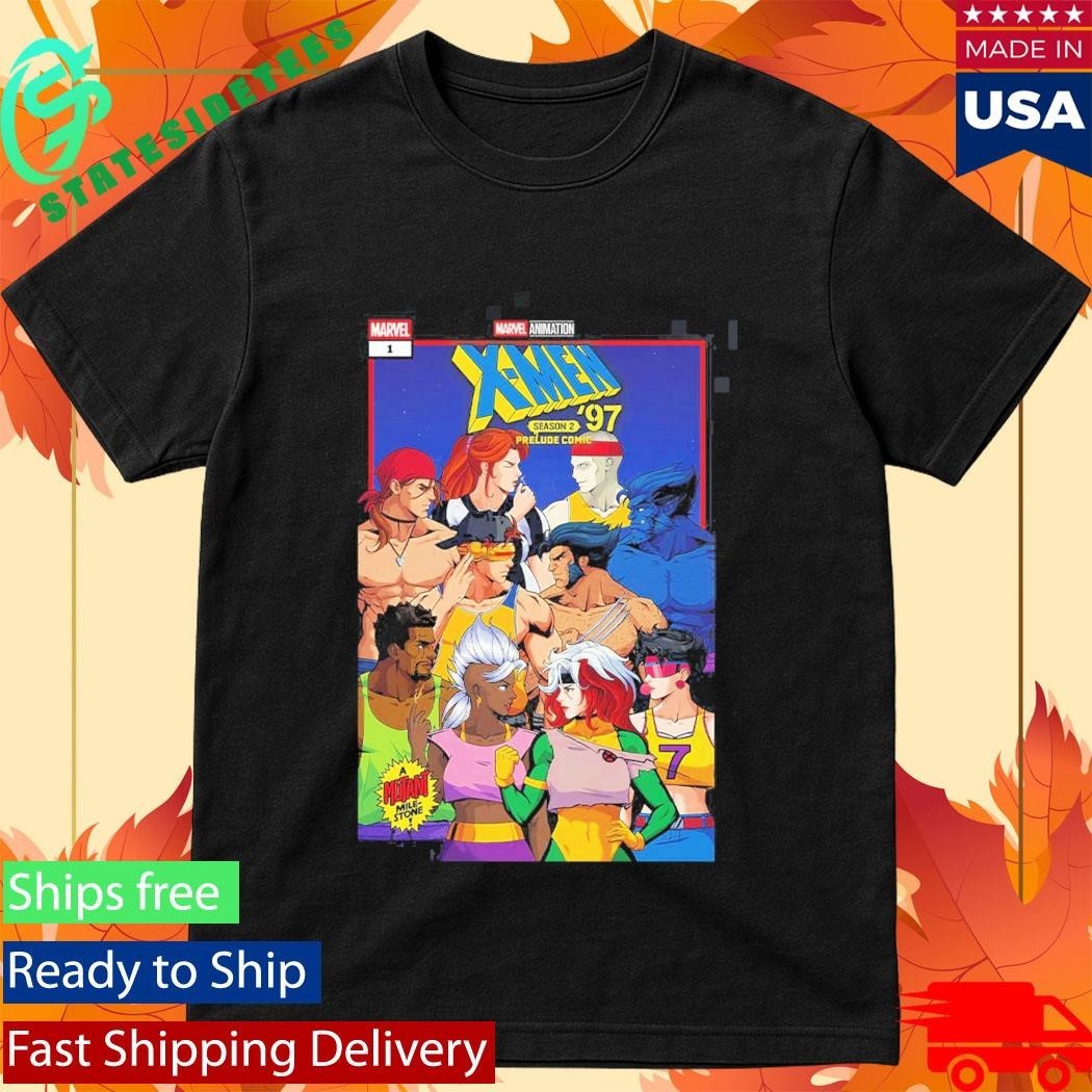 X-Men 97 Season 2 Prelude Comic Issue 1 A Mutant Milestone Comic Cover T-Shirt