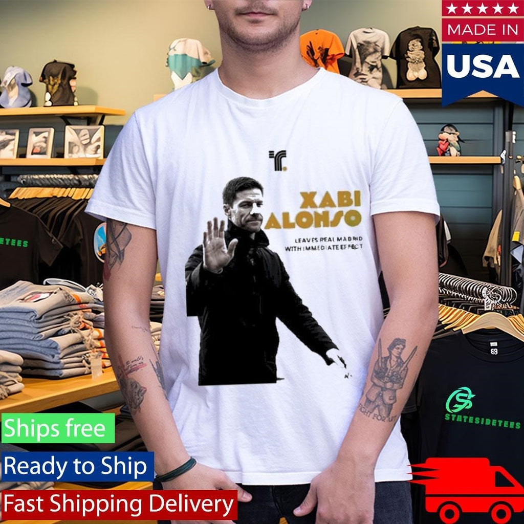 Xabi Alonso Leaves Real Madrid With Immediate Effect Shirt