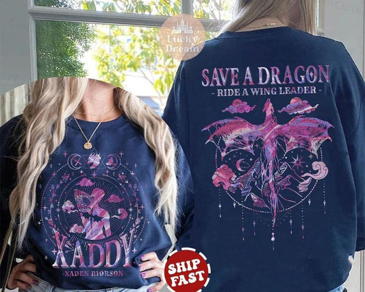 Xaden Riorson, Trendy Xaddy Shirt, Xaden Fourth Wing Fan Shirt, Onyx Storm Merch, Dragon Rider TShirt, Fantasy reader