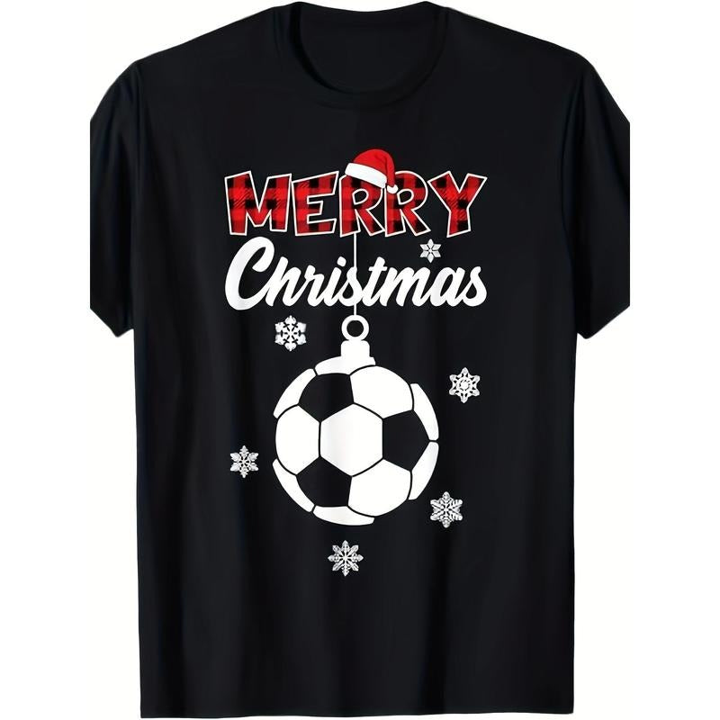 Xmas Soccer Merry Christmas T-Shirt made in usa Hoodie, Sweatshirt | DripVista.com