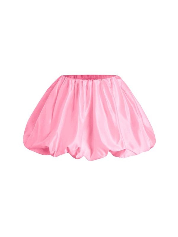 Y2K Bubble Mini Skirt Low Waist Ruffle Short Hem A Line Pleated Balloon Skirt Bloomers T-Shirts, Hoodie, Sweatshirt
