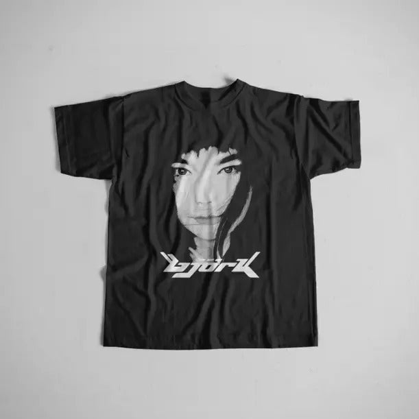 Y2k Bjork T-Shirt, Vintage Graphic Tees Gothic Grunge Y2k Emo Scene Amity Affliction Style Clothes Men Women...