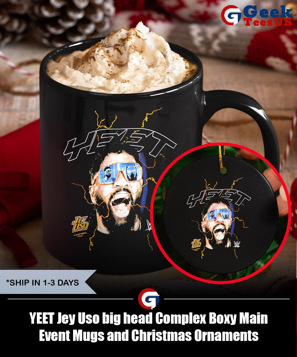 YEET Jey Uso big head Complex Boxy Main Event shirt