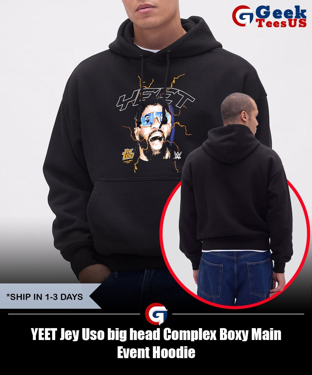 YEET Jey Uso big head Complex Boxy Main Event shirt