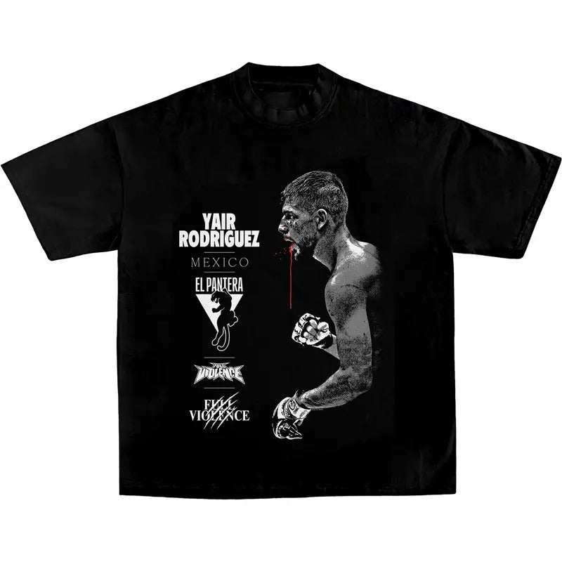 Yair Rodriguez Tee, Boxing T-shirt, Boxer Tee, Sports Shirt, UFC Shirt, Workout T-shirt, Gift for Him Gift For Her Hoodie Sweatshirt Crewneck Cotton Menswear Top Clothing Streetwear