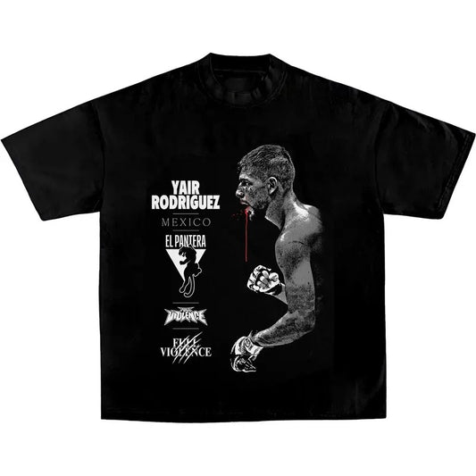 Yair Rodriguez Tee, Boxing T-shirt, Boxer Tee, Sports Shirt, UFC Shirt, Workout T-shirt, Gift for Him Gift For Her Hoodie Sweatshirt Crewneck Cotton Menswear Top Clothing Streetwear