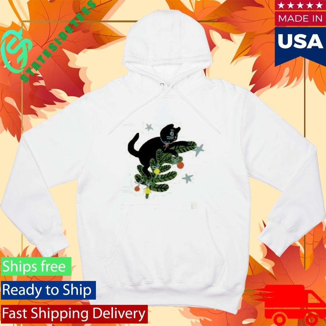 Yarrow Goods Christmas Tree Cat Shirt