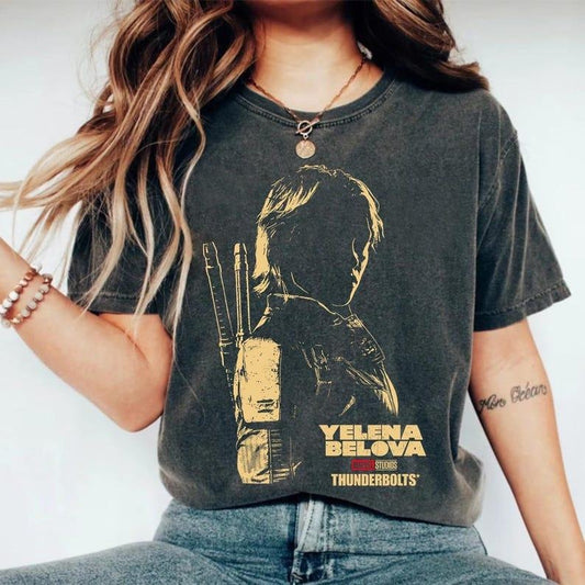 Yelena Belova Vintage Shirt, Mrv3l Thunderbolts Shirt, MCU Fans Gift Tee