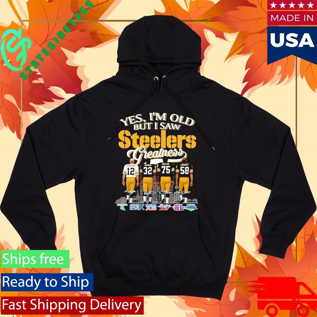 Yes I’m Old But I Saw Steelers Greatness Shirt