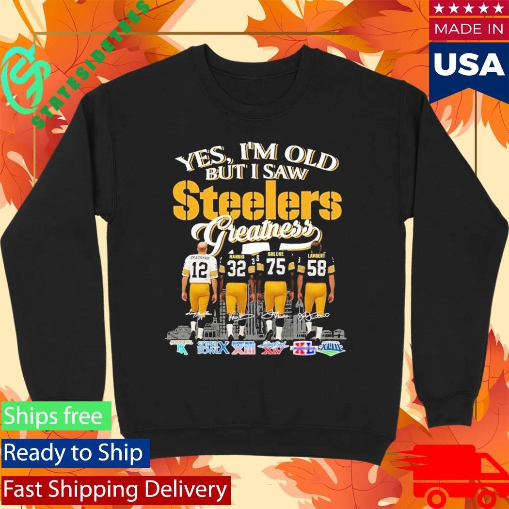 Yes I’m Old But I Saw Steelers Greatness Shirt