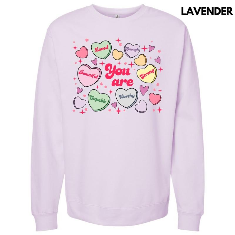 You Are Valentine Hearts Sweatshirt 'NLB' T-Shirts, Hoodie | DripVista.com