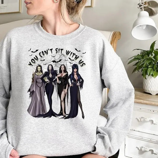 You Cant Sit With Us Sweater, Bad Girls Shirt, Cute Halloween Shirt, Halloween Queen Shirt, Halloween Witch T-Shirt, Mean Girls Sweatshirt
