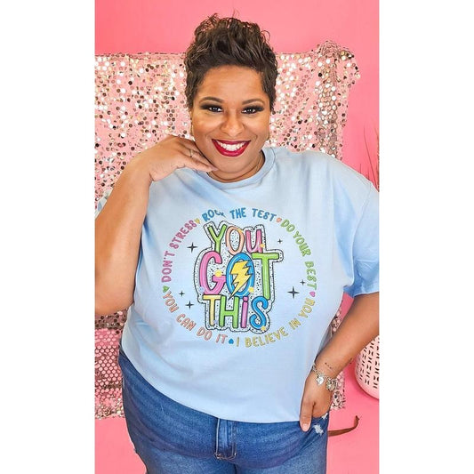 You Got This Rock the Test Graphic T-Shirt