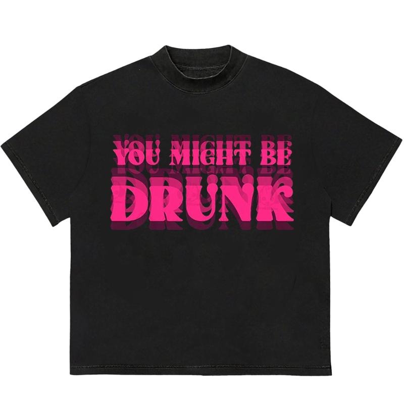 You Might Be Drunk T-Shirt Sustainable Cotton Football Team Retro College Hoodie, Sweatshirt | DripVista.com