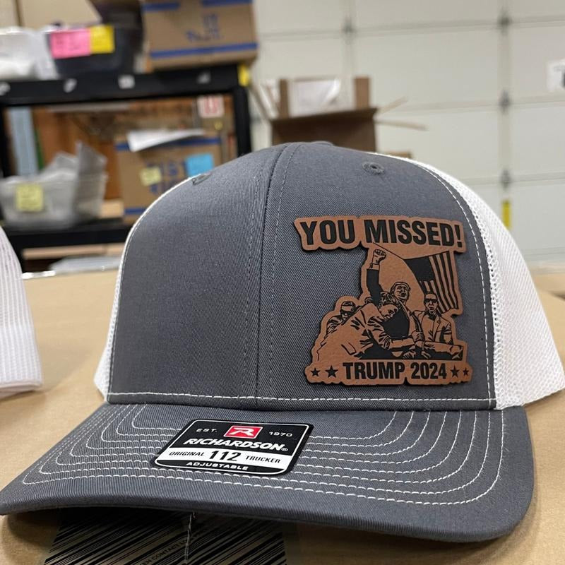 You Missed Leather Patch Richardson Hat T-Shirts, Hoodie, Sweatshirt | DripVista.com