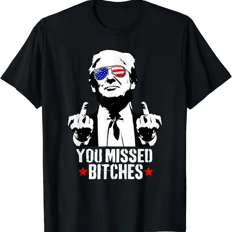 You Missed Shirt, You Missed Trump 2024 T-Shirt Hoodie, Sweatshirt | DripVista.com