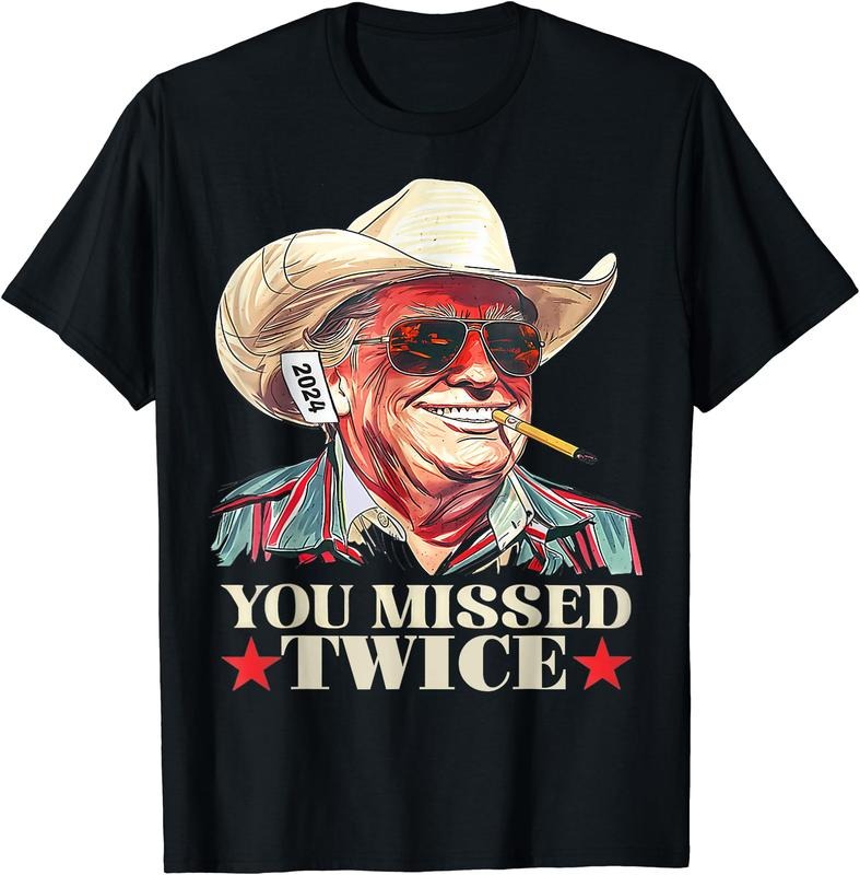 You Missed Twice T-Shirt Hoodie, Sweatshirt | DripVista.com