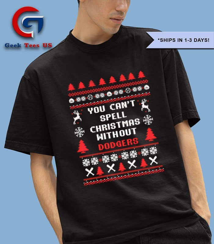 You can’t spell Christmas without Los Angeles Angels MLB ugly Xmas 2025 shirt