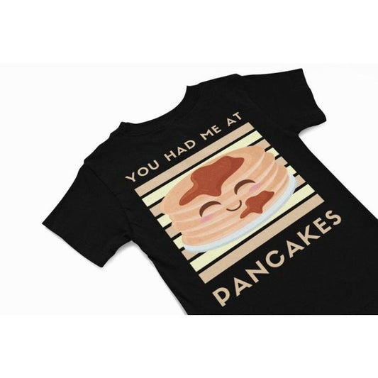 You had me at Pancakes, kawaii pancake t-Shirt, Cute kawaii Tee, Funny foody shirt gift, quirky food humour shirt, kawaii Lover Gift Made in USA