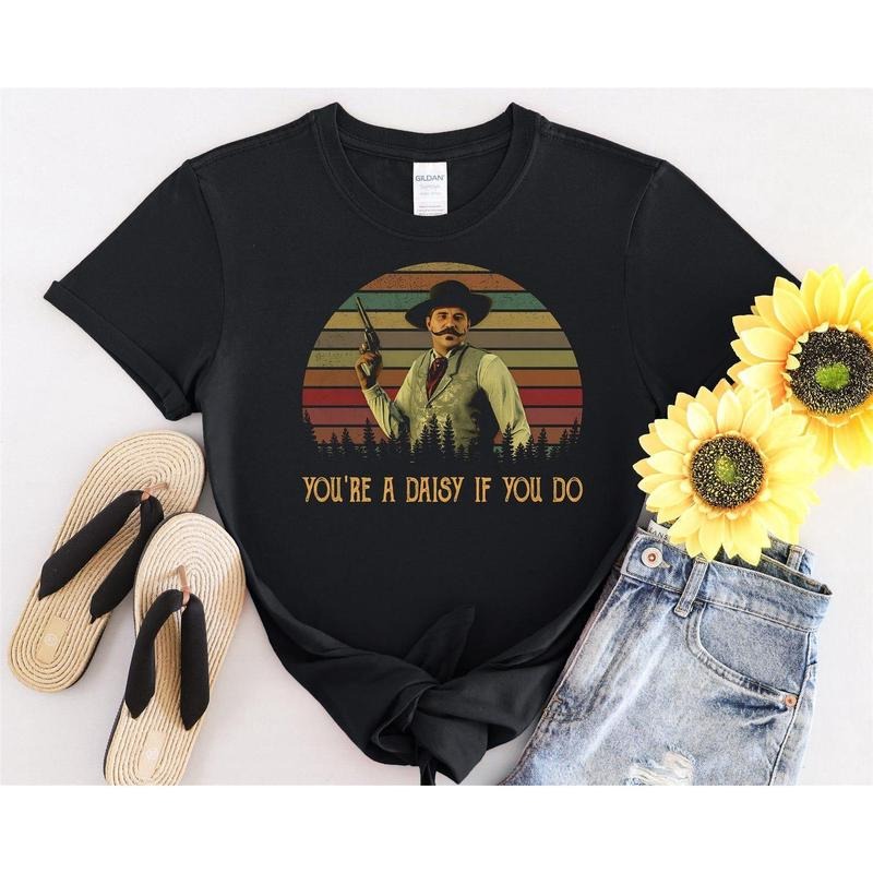 You're A Daisy If You Do Vintage Tshirt Men Women Children Kids T-shirt Hoodie Sweatshirt T Shirt | DripVista.com