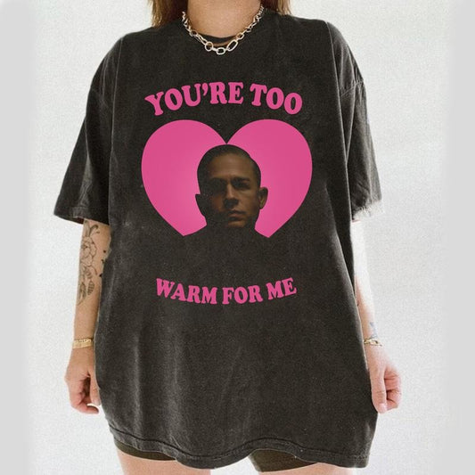 You're too warm for me Charlie Hunnam as Ed Gein Shirt Character Movie Short Sleeve Casual Streetwear Trendy Gift