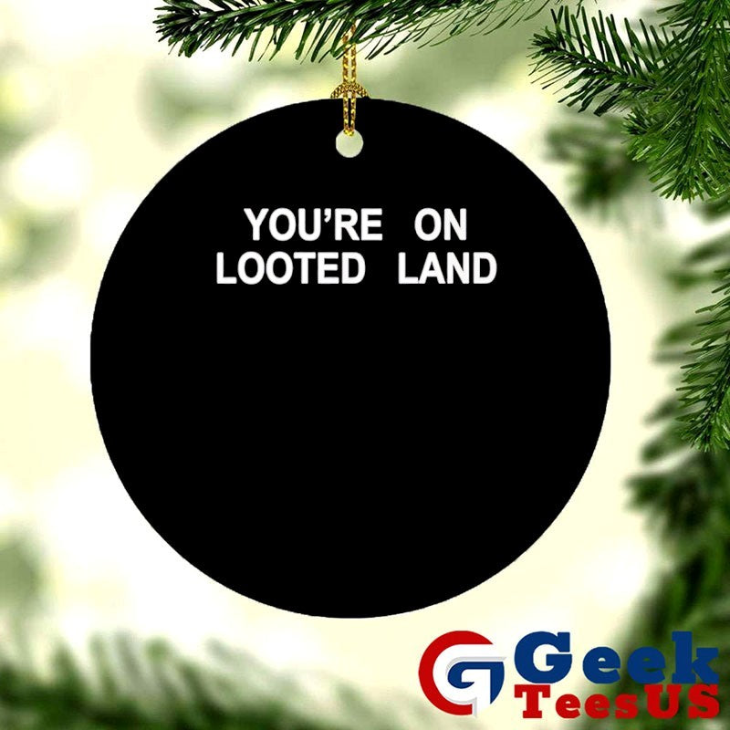 You’e On Looted Land shirt