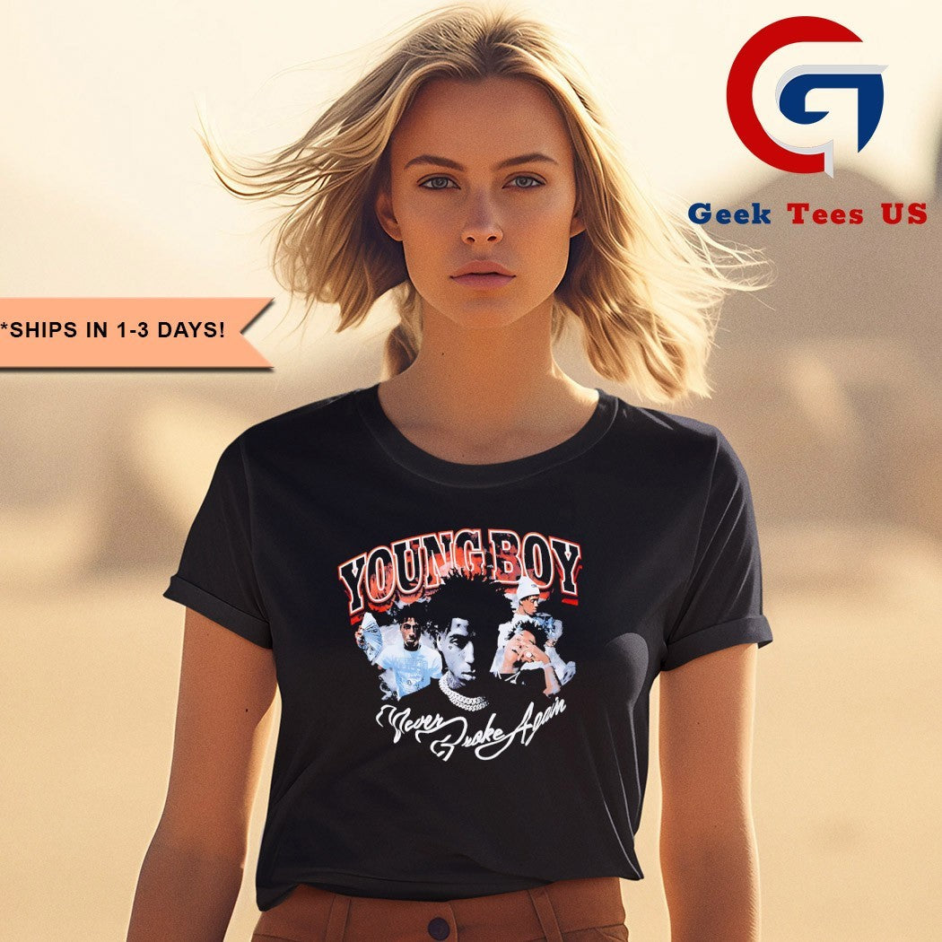 Young Boy Never woke again shirt