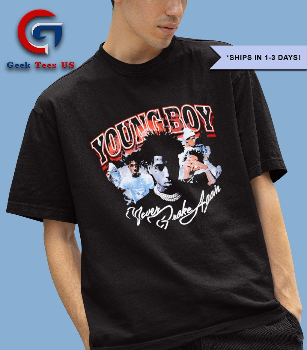 Young Boy Never woke again shirt