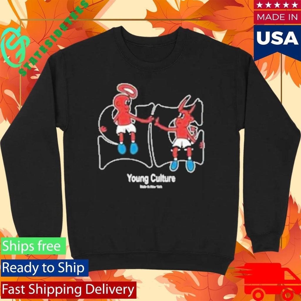 Young Culture Best Buds Black Shirt