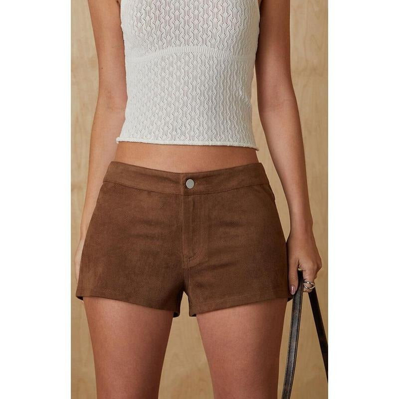 Your Favorite Women's Faux Suede Micro Shorts T-Shirts, Hoodie, Sweatshirt | DripVista.com