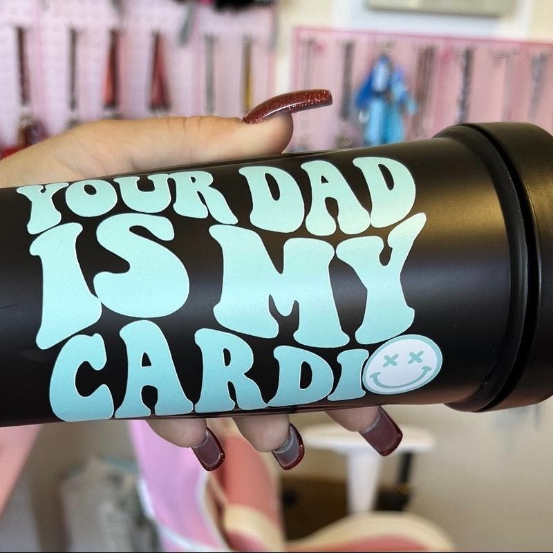 Your dad is my cardio blender bottle T-Shirts, Hoodie, Sweatshirt | DripVista.com