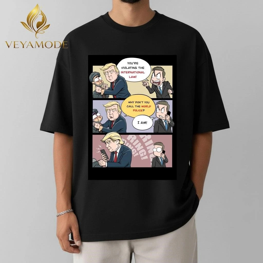 You’re violating the International Law Trump tee