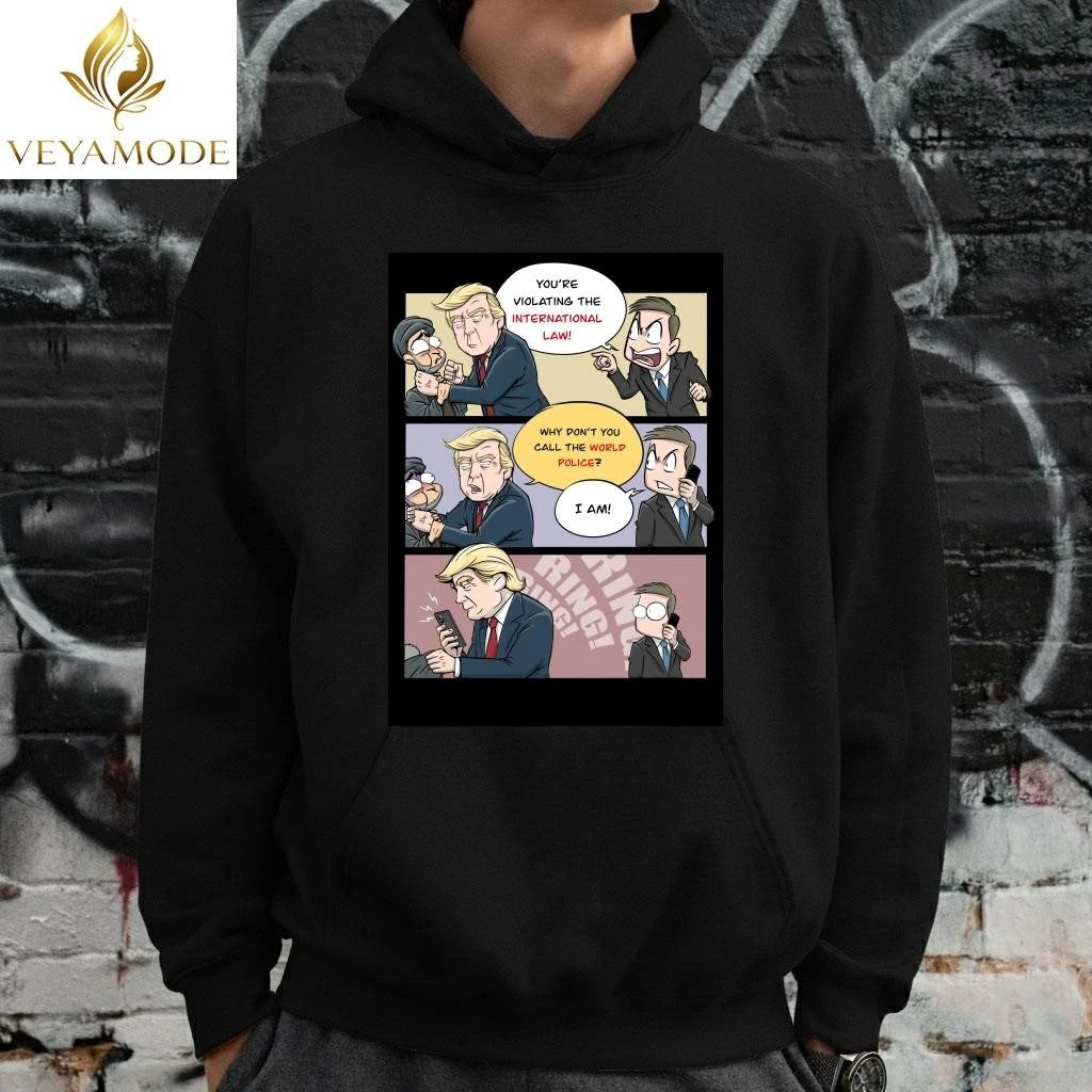 You’re violating the International Law Trump tee