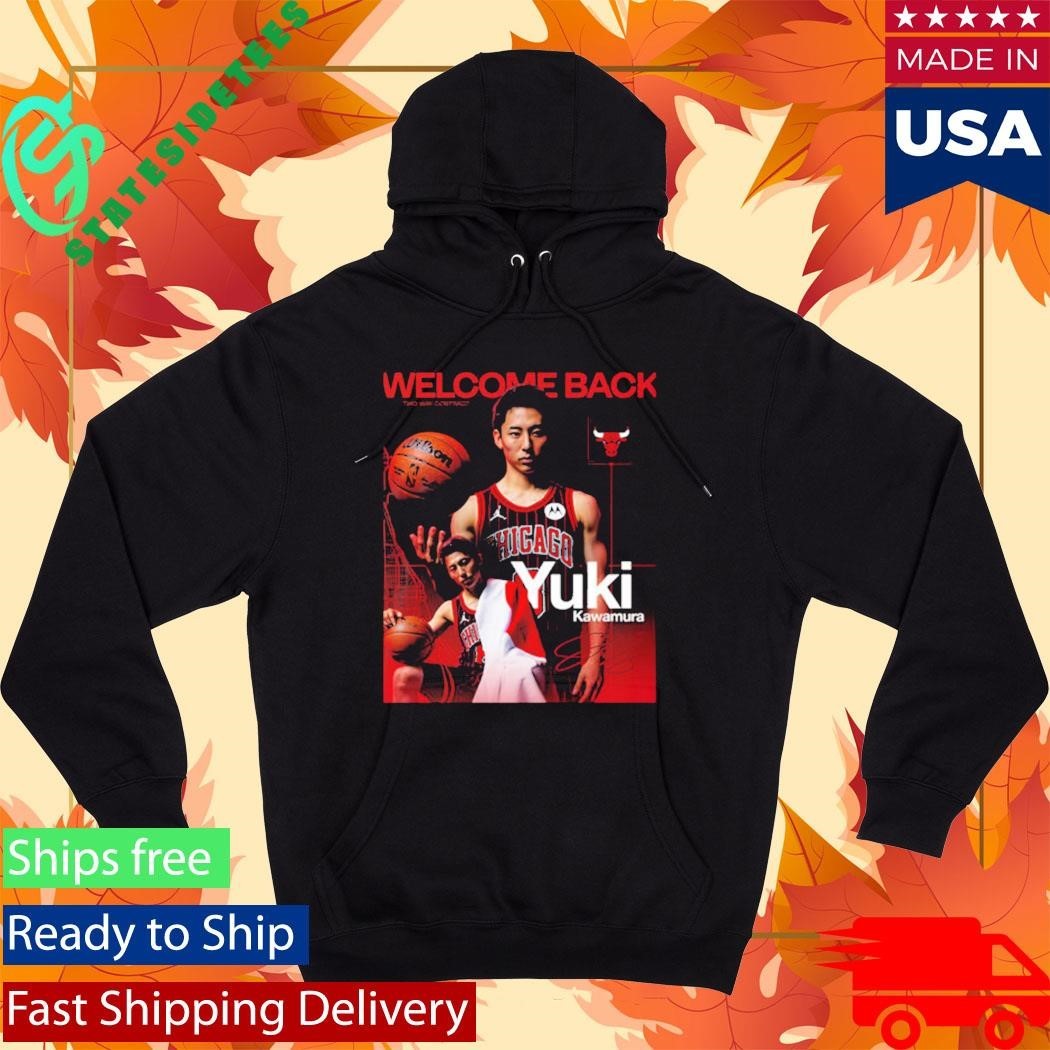 Yuki Kawamura Welcome Back Chicago Bulls Two Way Contract Shirt