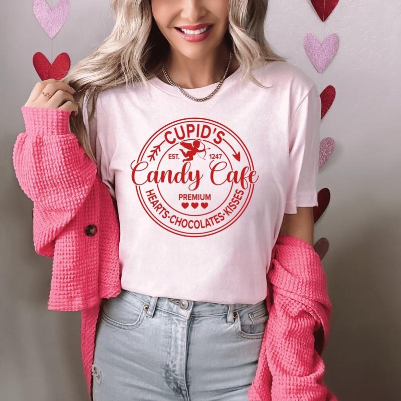 Z Cupids Candy Cafe Soft Graphic Tee