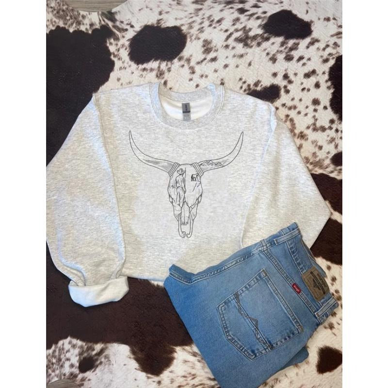 ZB Crew sweatshirt, Western clothing Sweatshirt, Country shirt, western tops, western outfits women Hoodie | DripVista.com