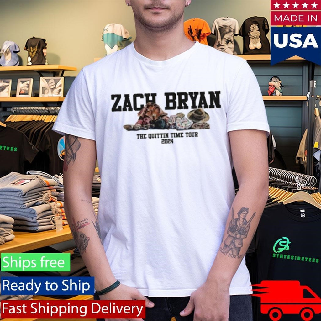 Zach Bryan Zb Cowboy Tour Shirt