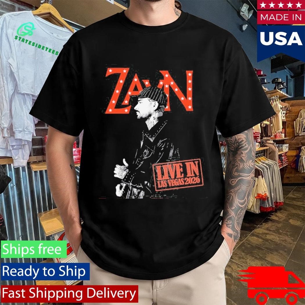 Zayn Vegas Red Logo Shirt