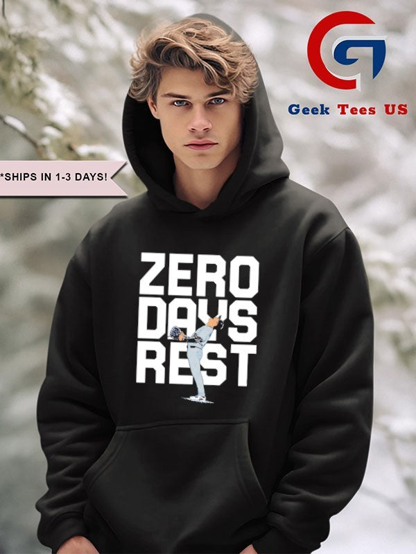 Zero Days Rest Yoshinobu Yamamoto player Los Angeles Dodgers MLB shirt