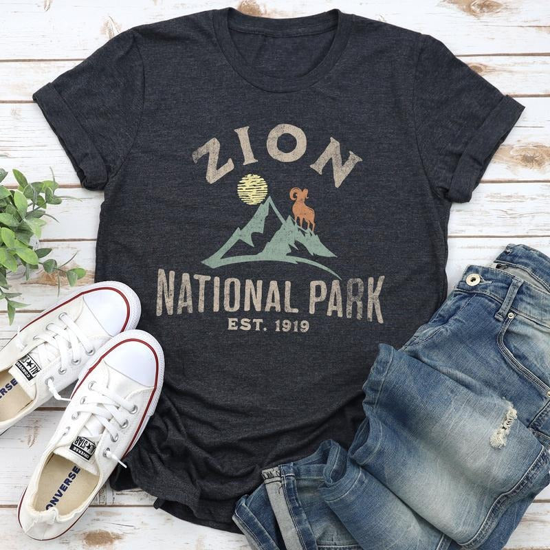 Zion National Park T-Shirt Hoodie, Sweatshirt | DripVista.com