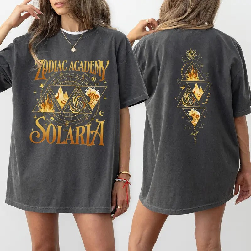 Zodiac Academy Solaria Shirt, Zodiac Academy Merch, Vega Twins Shirt, Zodiac Signs, Celestial Heirs Shirt, Ruthless Boys...