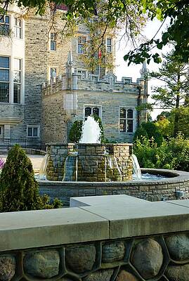 A Castle's Gem - The Fountain Print