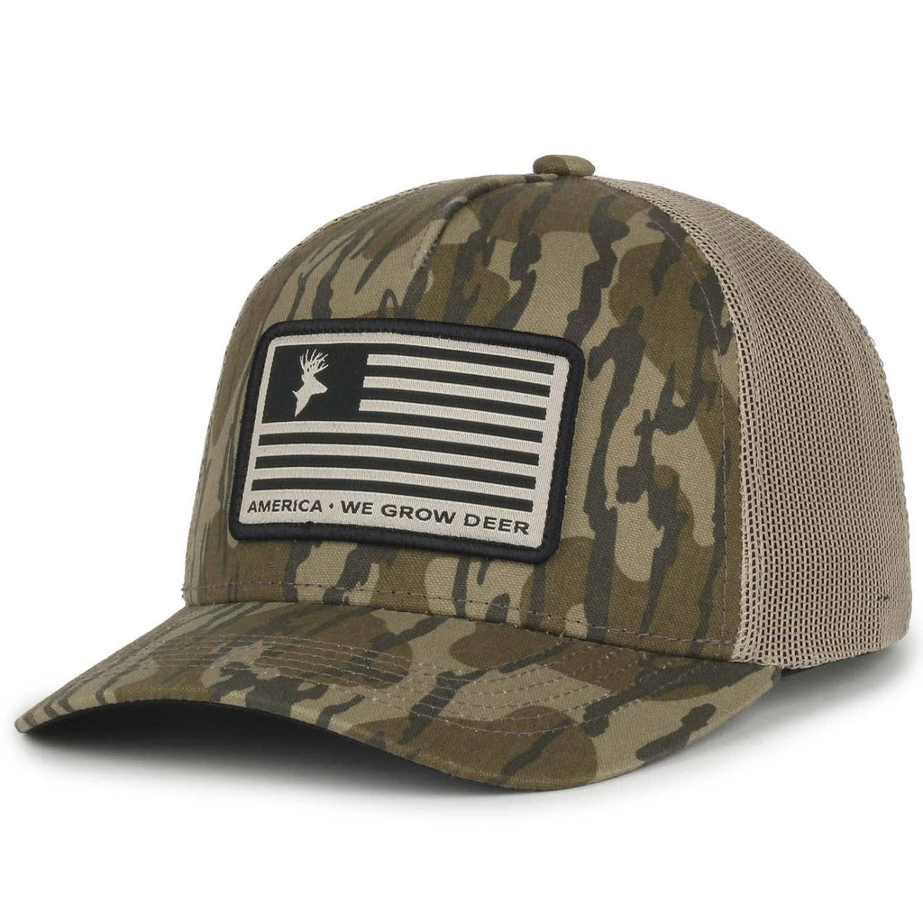 We Grow Deer Flag Hat