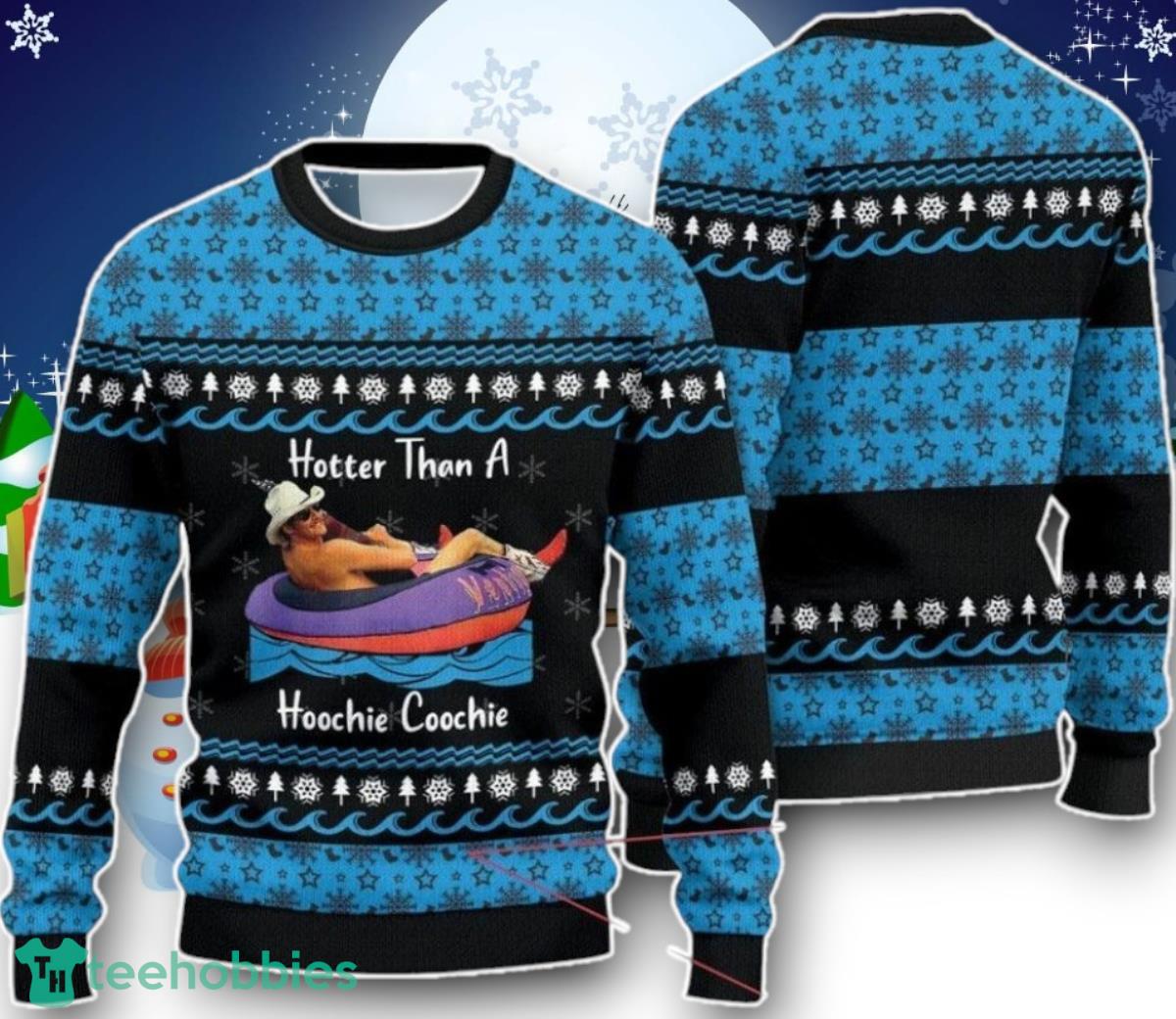 Alan Jackson Hotter Than A 3D Sweater Ugly Christmas Sweater Unique Gift
